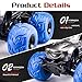 NQD RC CAR Electric RC Car Off Road Vehicle 2.4Ghz Radio Remote Control Car 360° Spin Monster Truck Dancing Stunt Cartoon Toy Car, Blue 9025