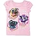 Disney Girls' Toddler Puppy Dog Pals Puff Short Sleeve T-Shirt, Light pk, 4T