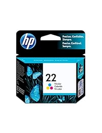 HP 22- Cartucho de tinta tricolor original (C9352AN).