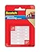 Scotch Foam Mounting Removable, 1/2 x 1/2 Inch, 64 Squares (108-SML) (6-Pack)