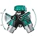 YEAHBEER 2 Way Hose Connector, with 3/4 Connector -
