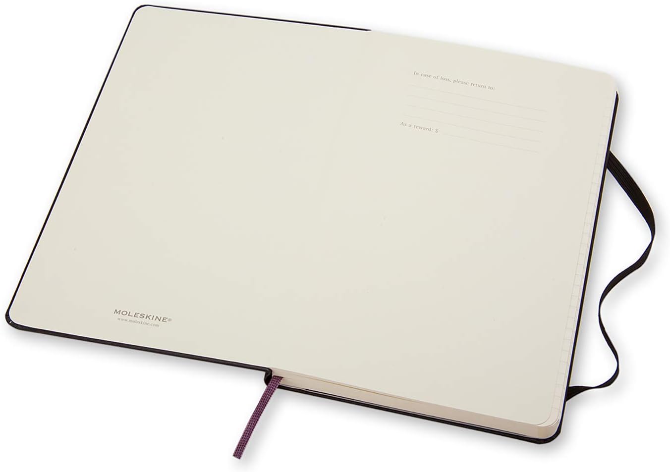 Moleskine Classic Notebook, Hard Cover, Large (5" x 8.25") Ruled/Lined, Black, 240 Pages : Wirebound Notebooks : Office Products