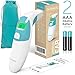 Relief Care Digital Forehead and Ear Thermometer for Adults, Infants, Children - Dual Mode, Infrared Thermometer with Fever Alarm - Accurate Quick Read Digital Thermometer for Adults and Kids