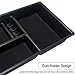 MARCHFA Center Console Organizer Glove Box Tray for 2009-2018 RAM 1500 2500 3500 (Full Console w/Bucket Seats ONLY) Armrest Secondary Storage Box Divider Compatible with RAM 2009-2018 Accessories