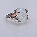 Ginger Lyne Collection Henrietta Elven Tree Branch Setting Oval Shape Simulated Fire Opal Ring