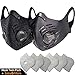 BASE CAMP Dust Pollution Mask Activated Carbon Dustproof Mask with N99 Filters Neoprene Air Pollution Mask for Woodworking Mowing Construction Running