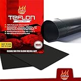 Grill Prep BBQ Grill Mat (Set of 3) - Heavy Duty Non-Stick BBQ & grilling Sheet- 15.75 x 13.5 Inch x 0.1 mm