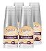 [80 Tumblers] Embellish Crystal Clear Disposable Heavy Duty Plastic 12 Oz Old Fashion Style, Fancy Cups, Great For Wine, Cocktail, Or Any Beverage, Wedding, Catering, Parties, Buffets, Events, 4 Packs