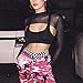 Mesh See Through Sexy Tank Top for Women UV Long Sleeve Vest Fishnet Blouse Sun Black