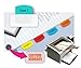 Redi-Tag Laser Index Tabs, Divider Tabs, Permanent Adhesive Indexes, Customizable Divider Labels, 1-1/8