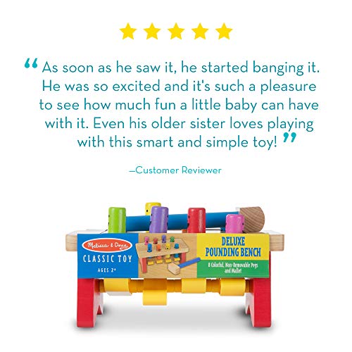 4 Melissa+Doug+Deluxe+Pounding+Wooden