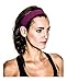 Under Armour Women's ArmourGrip Wide Headband, Aubergine (696)/Aubergine, One Size Fits All