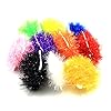 SAMS-Fly-Tying-Materials-Ice-Chenille-Tinsel-Crystal-Flash-Chenilles-Line-10-Colors-Assortment-Medium-Size
