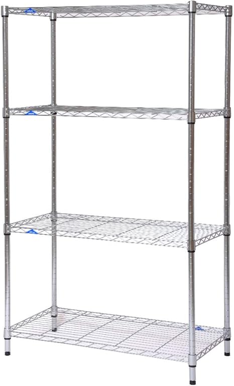 Amazon コーナン オリジナル システムラックa4段90w 9045 155 可動棚 メタルラック本体 オンライン通販