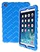 Apple iPad mini iPad mini Retina iPad mini 3 Drop Tech Light Blue Gumdrop Cases Silicone Rugged Shock Absorbing Protective Dual Layer Cover Case
