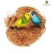 SunGrow Coconut Fiber, 1.5-Ounce, Comfortable Bedding for Small Birds and Animals, Nest Material, Great for Nest Building and Hideouts