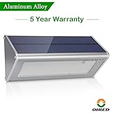 OHLED Solar Light 48 LED Super Bright, 4 Modes Switch, 360° Radar Induction, Wireless Waterproof Security Outdoor Light for Yard, Patio, Fence, Driveway, Garden,Backdoor,Pathway, Landscape, Garden
