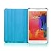 PT Ultra Slim Lightweight Smart-Shell Rotating Leather Stand Protective Cover Case for Samsung Galaxy Tab Pro 8.4