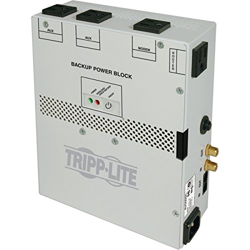 Tripp Lite 550VA Audio/Video Backup Power Block UPS - Exclusive UPS Protection for Structured Wiring Enclosure (AV550SC)