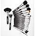 JAF 20pcs Makeup Brush Set - Goat Hair Pony Hair