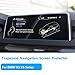TTCR-II Navigation Display Screen Protector Compatible With BMW X5 X6, Tempered Glass Touchscreen Protective Film Compatible With BMW F15/F85 2014-2018 and F16/F86 2015-2019 [10.2” Trapezoid]