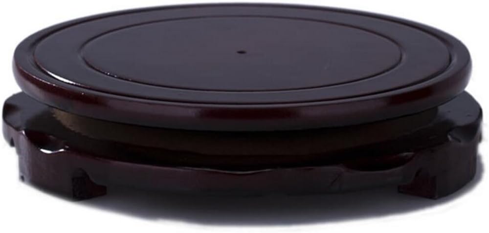 Display Stands Carved pedestal stands Pedestals For indoor flower pots urn fish bowl vase (11.8 inch. Base Diameter)