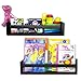 Wallniture Utah Nursery Book Shelves - Set of 2 Floating Bookshelf for Kids Room - Multi-use Kitchen Spice Rack and Bathroom Organizer, Wood Black