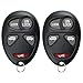 KeylessOption Keyless Entry Remote Van Key Fob Replacement for L2C0007T (Pack of 2)