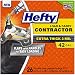 Hefty Load and Carry Contractor Heavy Duty Trash/Garbage Bags, 42 Gallon, 26 Count