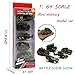 JQGT 5pcs Assorted SWAT Die Cast Metal Alloy Car Models Mini Play Vehicles Truck Cars Toy for Kids Toddlers Boys (Styles May Vary)