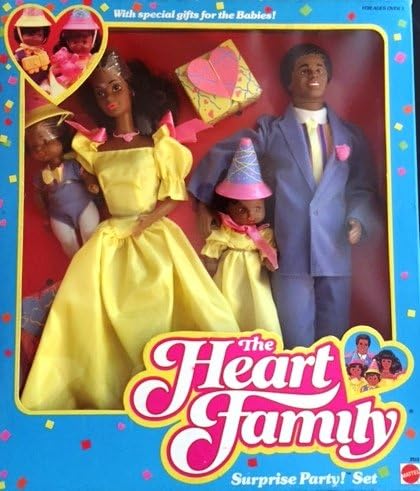 1986 The Heart Family SURPRISE PARTY! SET (AA)