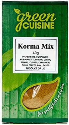 Green Cuisine Korma Mix 40g (Pack of 6)