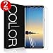 G-Color Galaxy Note 8 Screen Protector, Wet Applied Case Friendly Bubble Free TPU Screen Protector for Galaxy Note8 (2-Pack)