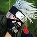 zhanghuias Cosplay Gloves Hatake Kakashi Ninja Cosplay Accessories(Size: One Size, Color Black)