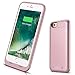 iPhone 7/iPhone 8 Battery Case, VinPone Rechargeable Extended iPhone 7 8 Battery Portable Charger for iPhone 7, iPhone 8 (4.7inch) Power Charging Case Pack Juice Bank -Rose Gold