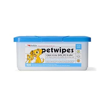 Petkin Petwipes for Cats and Dogs (100 Pieces)
