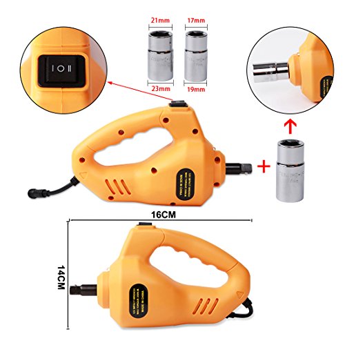 Electric Impact Wrench 1/2 Inch, ROGTZ 12 Volt Car Repair Tool Impact Driver