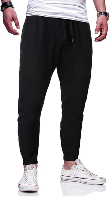 elasticated chinos mens