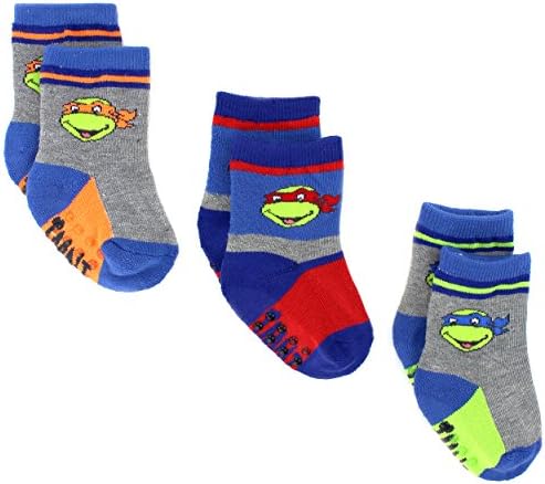 Superhero Boys Girls 3 pack Gripper Athletic Socks (Baby/Toddler)