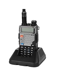 Radioddity x Baofeng RD 5R Ranura dual de doble correa DMR, VHF   UHF1024 Canales Radio FM Recargable Walkie Talkies de largo alcance Compacto Ham Radio Amateur, Cable de programación y altavoz remoto