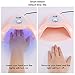 MelodySusie Eos Pro12W UV/LED Nail Lamp - Smart Nail Dryer, Cures All Major Gel Nail Polish Brands, Pink