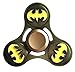 Zip Spinners- Batman Toy Metal Fidget Spinner with Ultra Speed Deep Groove Bearings- Stress Toys Best Boredom Reducer Tri Spinner for Kids & Adults (Batman)
