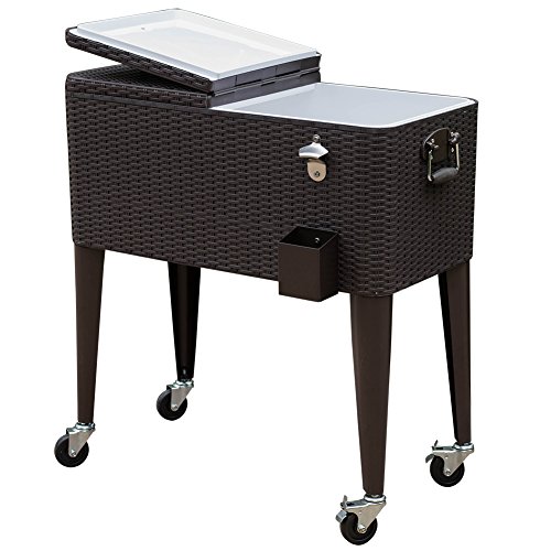 Buy Sundale Outdoor Deluxe 80Quart Ice Chest Portable Patio Party