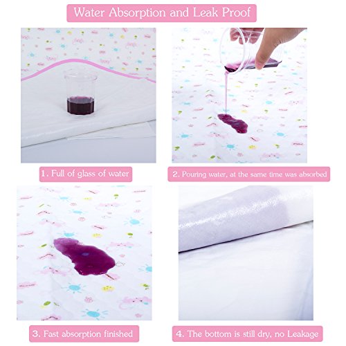 5 Waterproof+Diapering+Protector+Menstrual+27+5x19+7inch