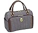 LONDON FOG Kensington 17 Inch Deluxe Cabin Bag, Blue Tan Plaid, 17-Inch