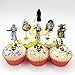 iMagitek 48 Pack Star Wars Cupcake Toppers Cake Picks Decorations for Kids Birthday, Star Wars Theme Party