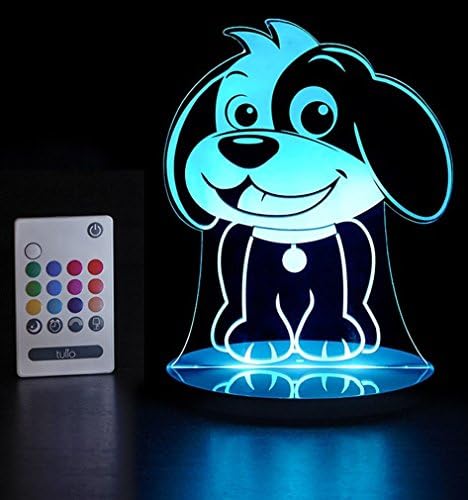 TulioDream Lights Night Light - Best Color Changing Kids Table Lamp for Boys/Girls, Remote Control, USB Power, 12 Colors for Bedroom or Décor