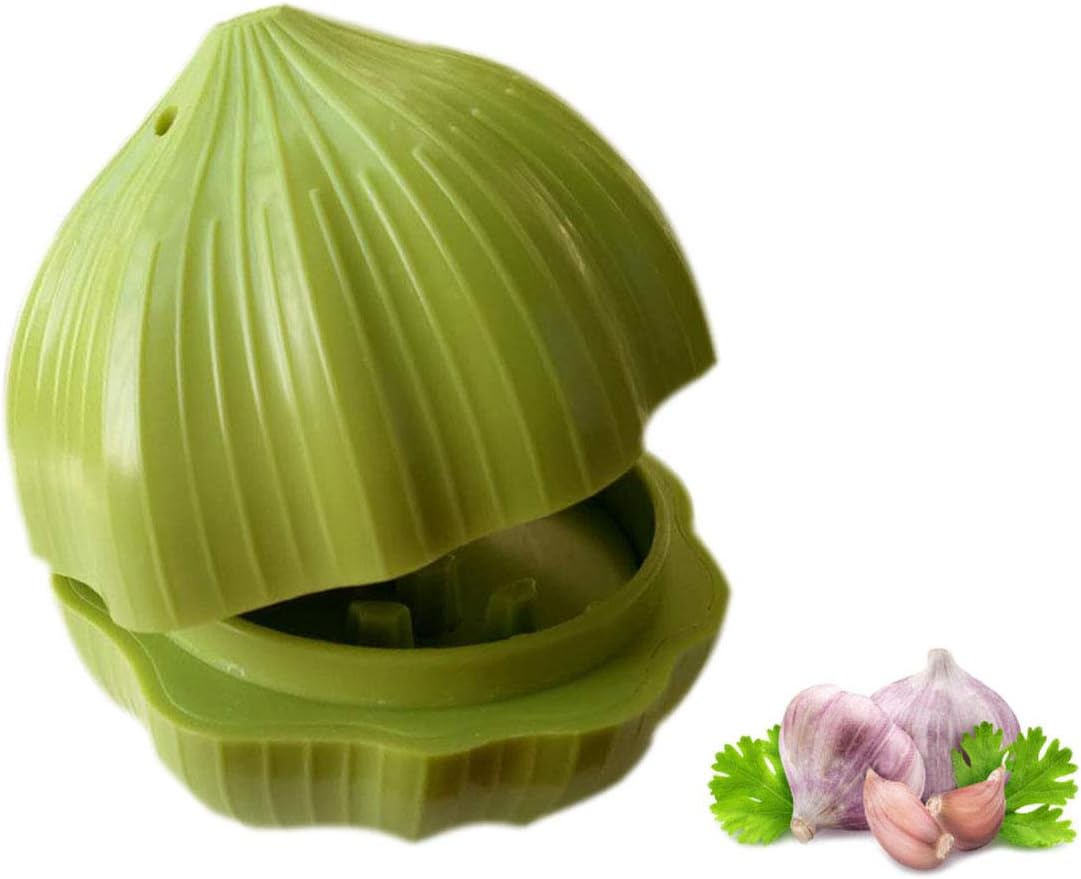 kitchen gadget tool garlic mincer garlic chopper magic rolling twister handheld garlic crusher small size