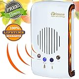 Pest Control, Ultrasonic Repeller, Electronic Plug in, Best Repellent Get Rid Of - Rodents, Mice, Rats, Roaches, Spiders, Bed Bugs, Insects, Flies & Fleas. 6 in 1 Night Light, Non-toxic, Pet Safe!