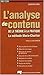 ANALYSE DE CONTENU (PRATICOM) by 